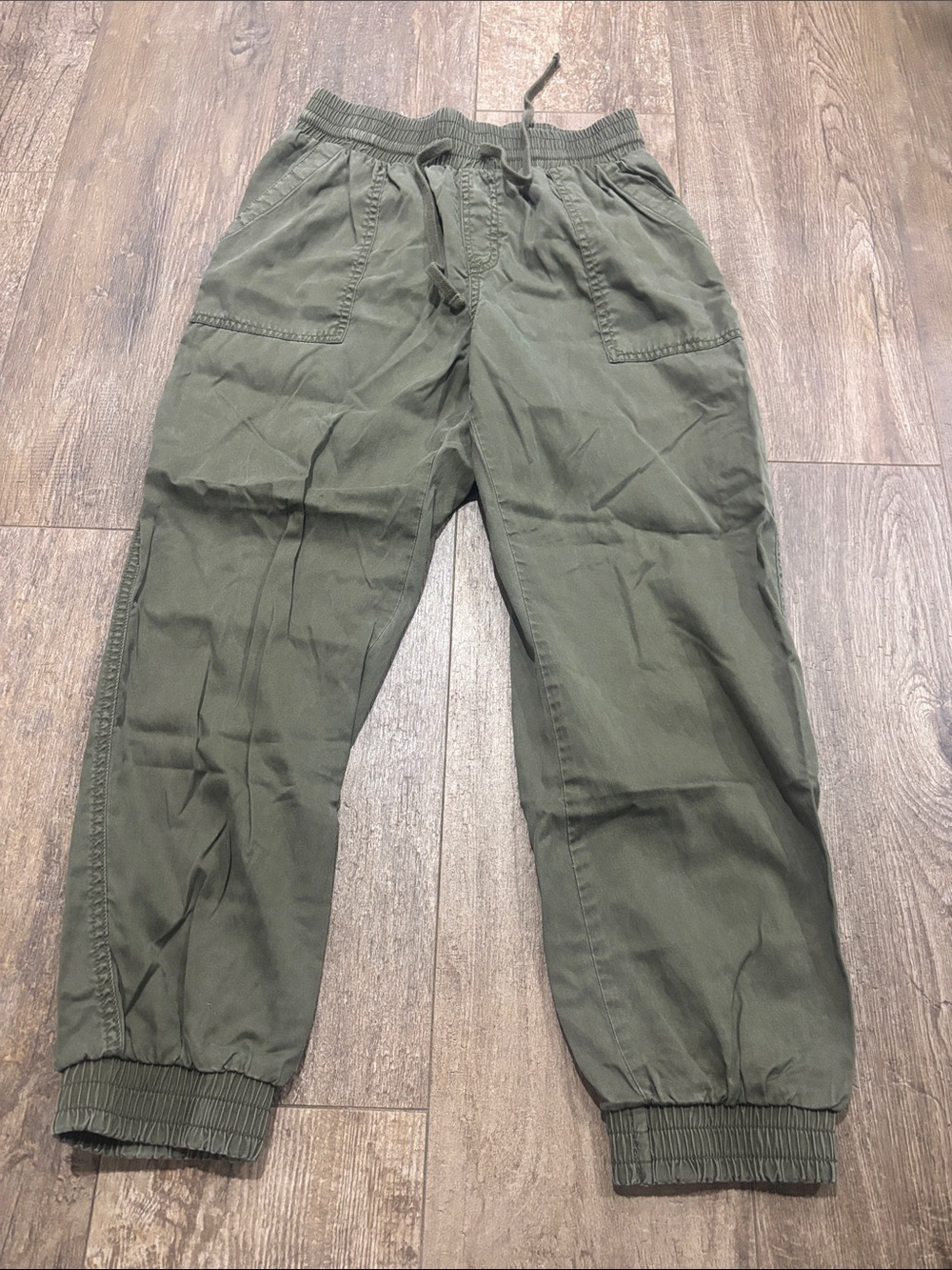 a new day Olive Green Drawstring Jogger Pants - Picture 1 of 3
